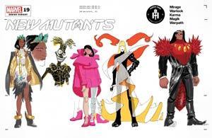 NEW MUTANTS VOL 4 #19 LINS CHARACTER DESIGN VAR GALA - Kings Comics