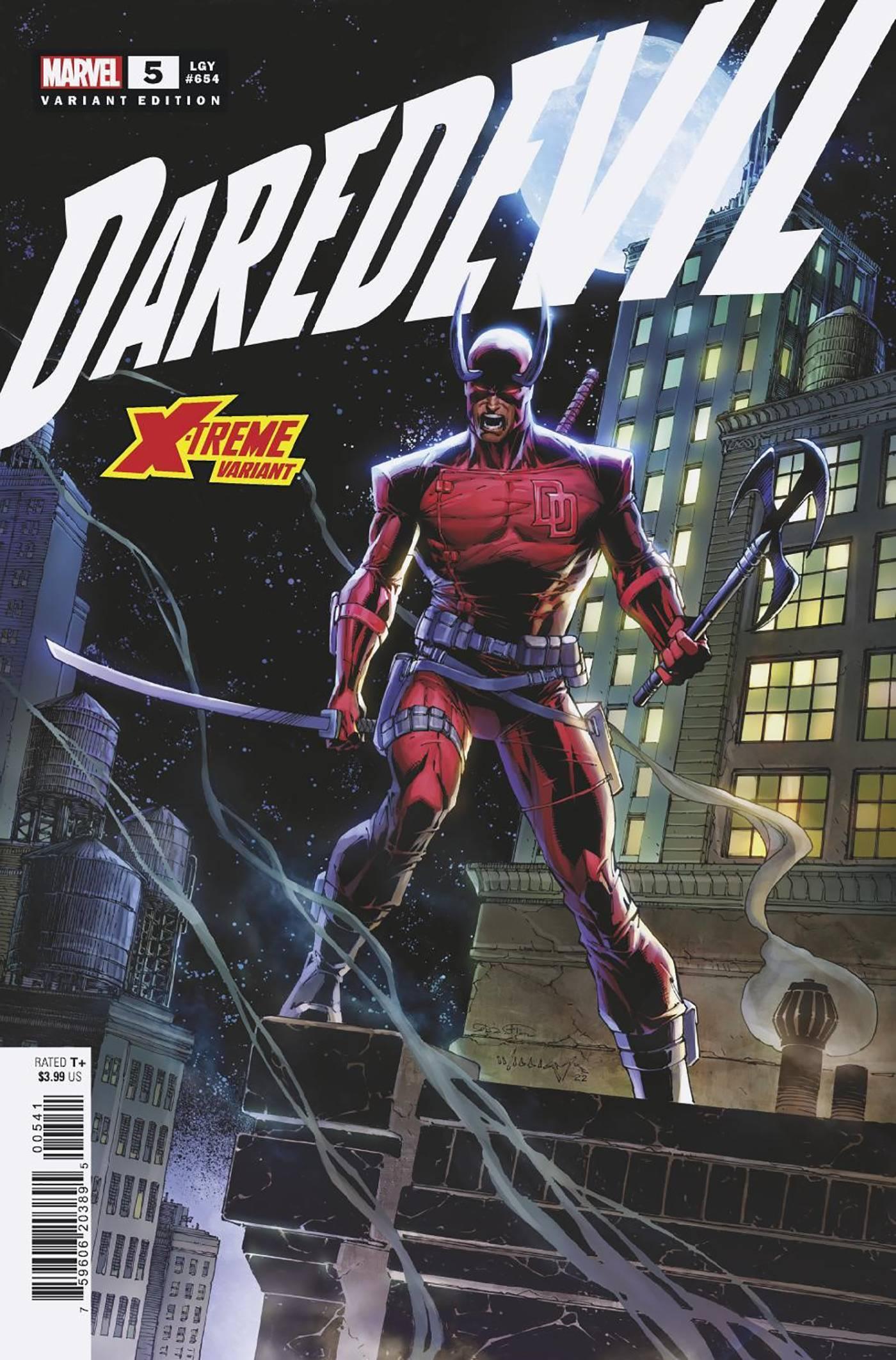 DAREDEVIL VOL 7 (2022) #5 WILLAIMS X-TREME MARVEL VAR - Kings Comics