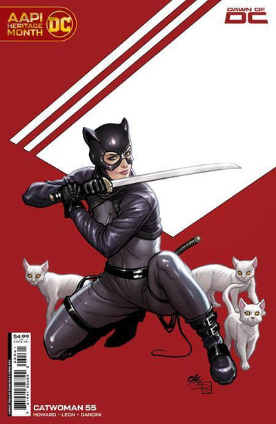 CATWOMAN (2018) #55 CVR D FRANK CHO AAPI HERITAGE MONTH CARD STOCK VAR