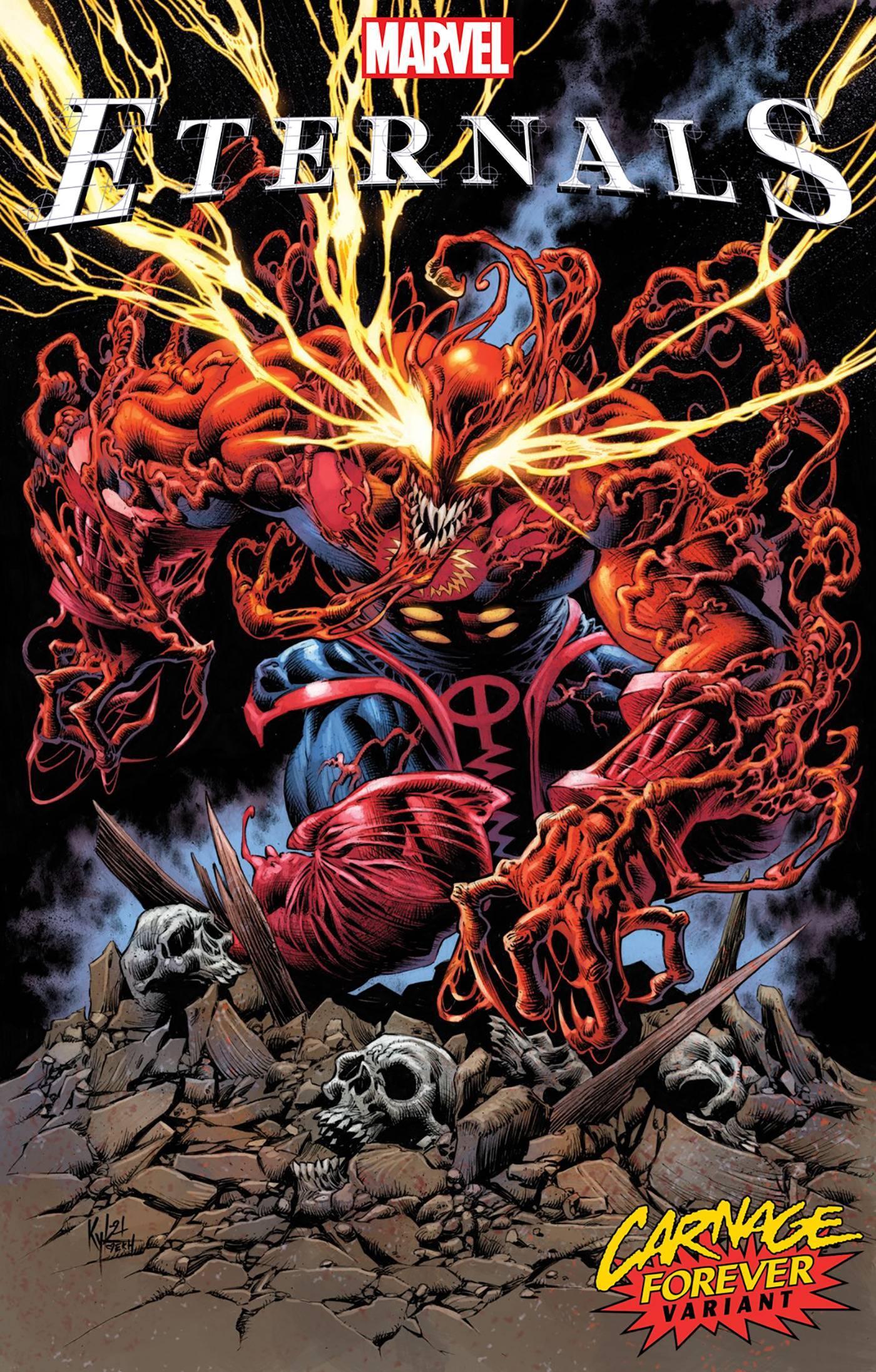 ETERNALS VOL 5 #10 HOTZ CARNAGE FOREVER VAR - Kings Comics