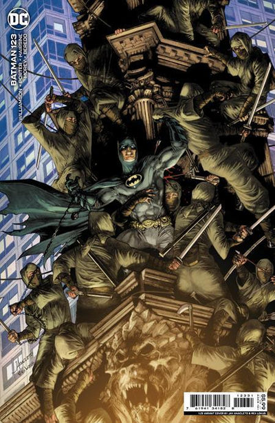 BATMAN (2016) #123 CVR C INC 1:25 JAY ANACLETO CARD STOCK VAR (SHADOW WAR)