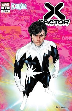 X-FACTOR VOL 4 (2020) #10 JIMENEZ PRIDE MONTH VAR GALA (LIMIT ONE PER PERSON)