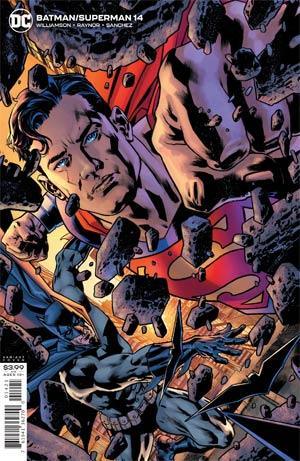 BATMAN SUPERMAN VOL 2 #14 CVR B BRYAN HITCH VAR ED