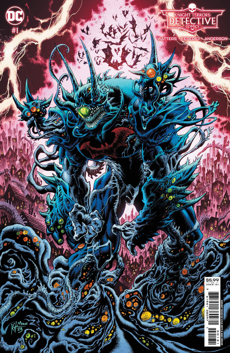 KNIGHT TERRORS DETECTIVE COMICS (2023) #1 CVR C KYLE HOTZ CARD STOCK VAR