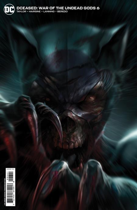 DCEASED WAR OF THE UNDEAD GODS #6 CVR D INC 1:25 FRANCESCO MATTINA CARD STOCK VAR - Kings Comics