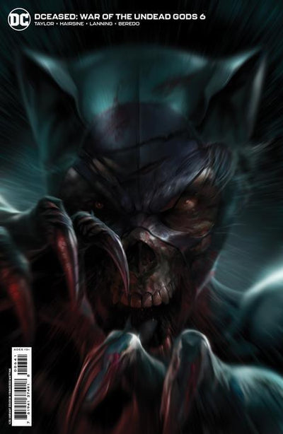 DCEASED WAR OF THE UNDEAD GODS #6 CVR D INC 1:25 FRANCESCO MATTINA CARD STOCK VAR