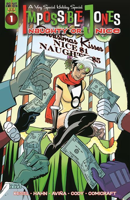 IMPOSSIBLE JONES NAUGHTY OR NICE #1 (ONE-SHOT) CVR A DAVID HAHN