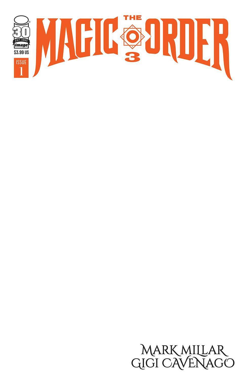 MAGIC ORDER 3 #1 CVR D BLANK SKETCH CVR