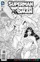 SUPERMAN WONDER WOMAN (2013) #25 ADULT COLORING BOOK VAR ED
