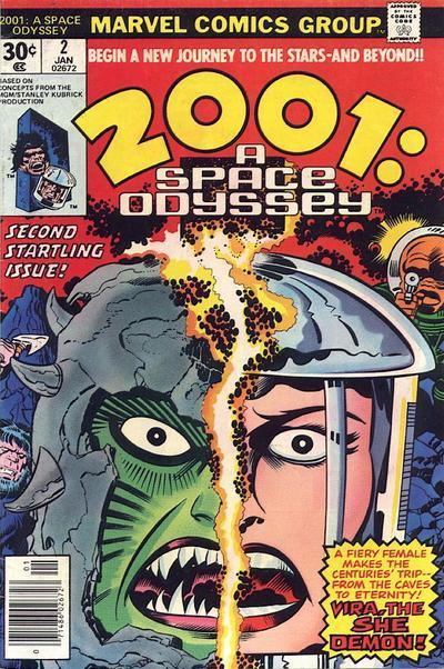 2001 A SPACE ODYSSEY (1976) #2 (FN) - Kings Comics