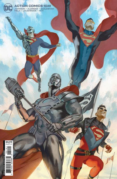 ACTION COMICS VOL 2 #1041 CVR B JULIAN TOTINO TEDESCO CARD STOCK VAR