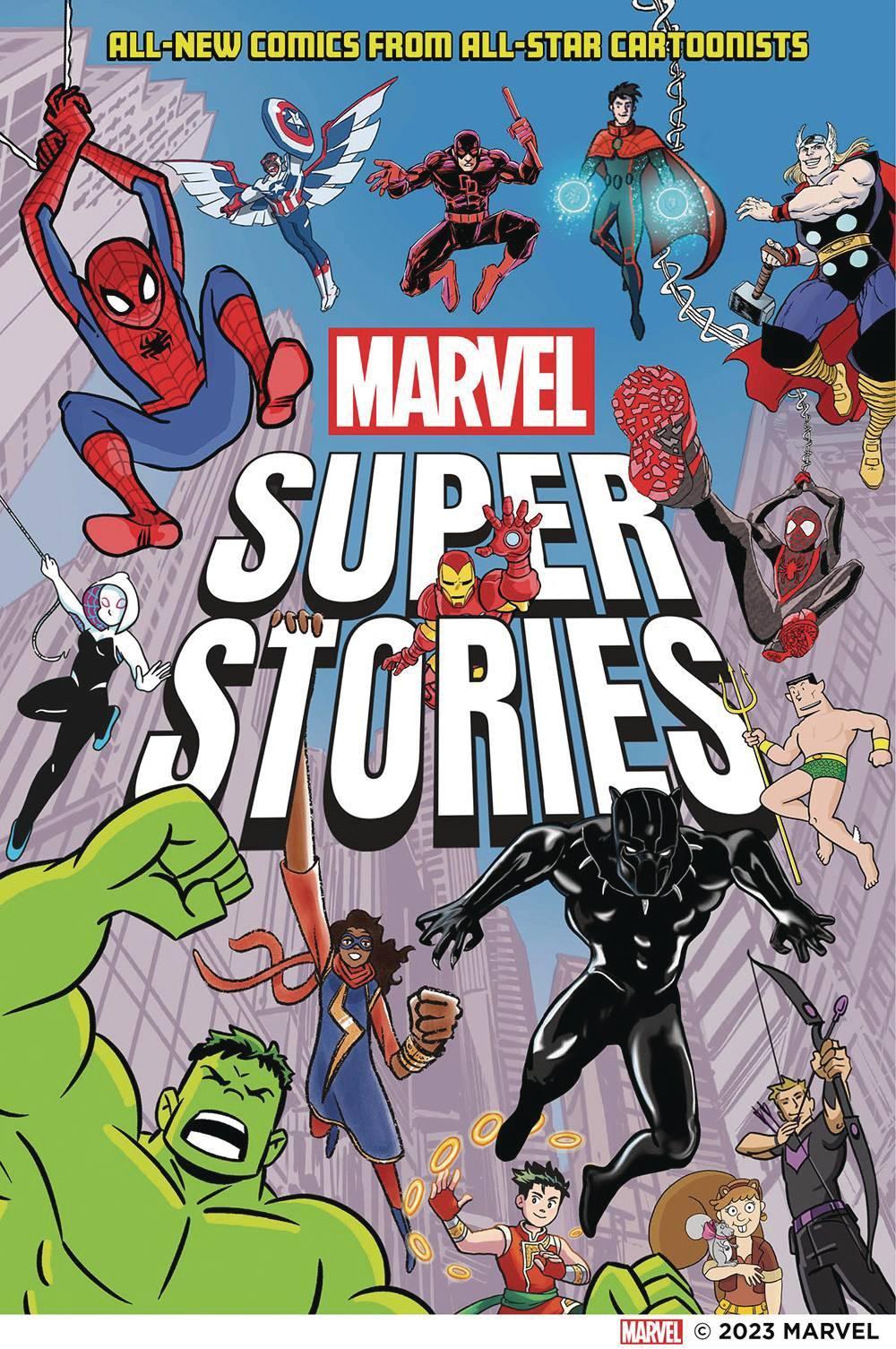 MARVEL SUPER STORIES HC VOL 01 NEW COMICS ALL STAR CARTOONISTS - Kings Comics
