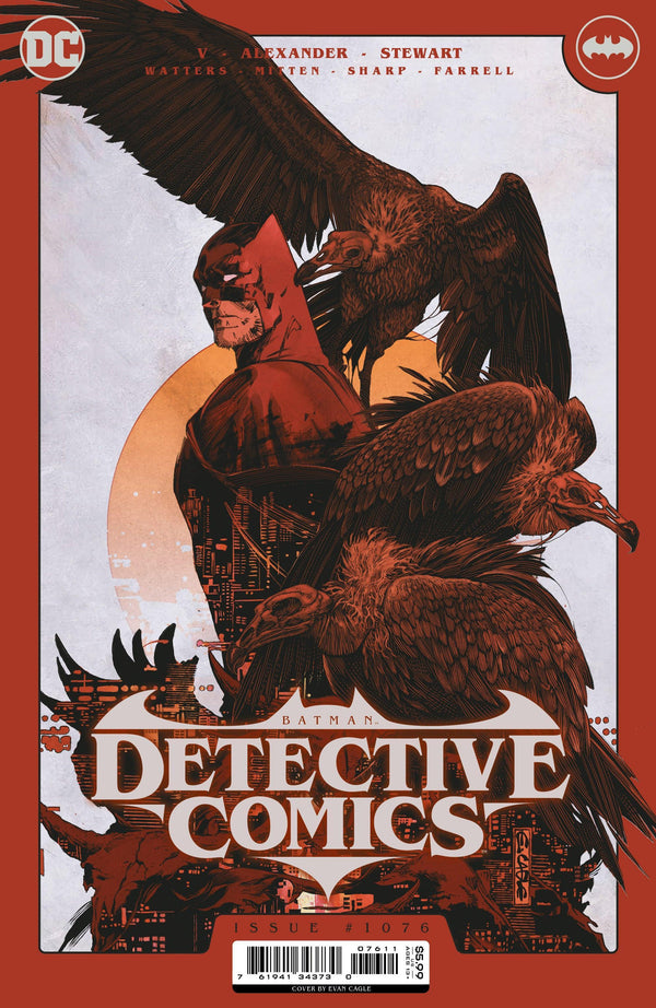 DETECTIVE COMICS VOL 2 (2016) #1076 CVR A EVAN CAGLE