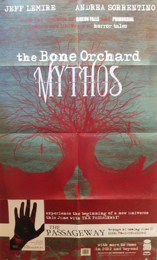 BONE ORCHARD MYTHOS FOLDED PROMO POSTER