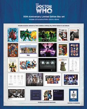 DOCTOR WHO 50TH ANNIVERSARY LTD ED TARDIS BOX SET - Kings Comics