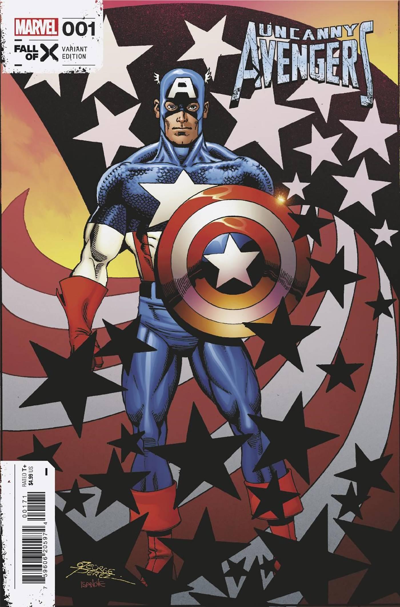 UNCANNY AVENGERS VOL 4 (2023) #1 GEORGE PEREZ VAR - Kings Comics