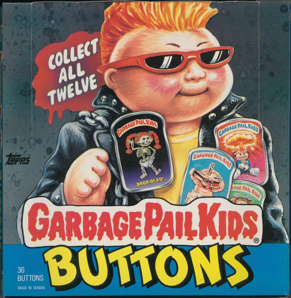 1986 TOPPS GARBAGE PAIL KIDS GPK BUTTON SET OF 12 - Kings Comics