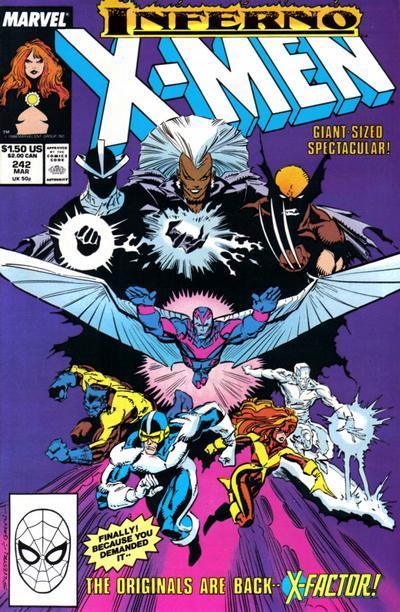 UNCANNY X-MEN (1963) #242 (VF) - Kings Comics