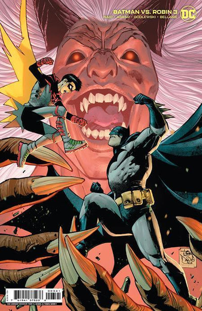 BATMAN VS ROBIN #3 CVR F INC 1:50 TONY S DANIEL CARD STOCK VAR