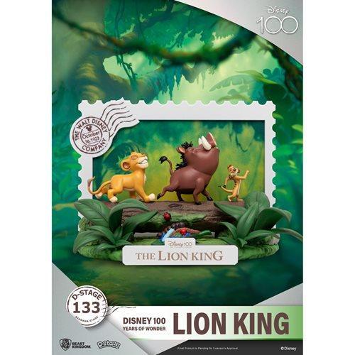 DISNEY 100 YEARS DS-133 LION KING D-STAGE 6IN STATUE - Kings Comics