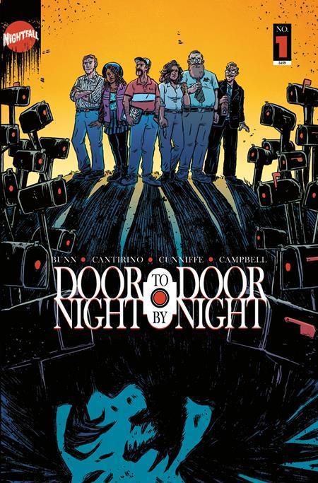 DOOR TO DOOR NIGHT BY NIGHT (2022) #1 CVR A SALLY CANTIRINO - Kings Comics