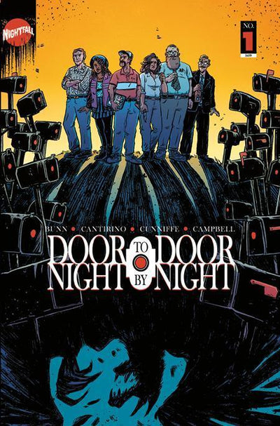 DOOR TO DOOR NIGHT BY NIGHT (2022) #1 CVR A SALLY CANTIRINO