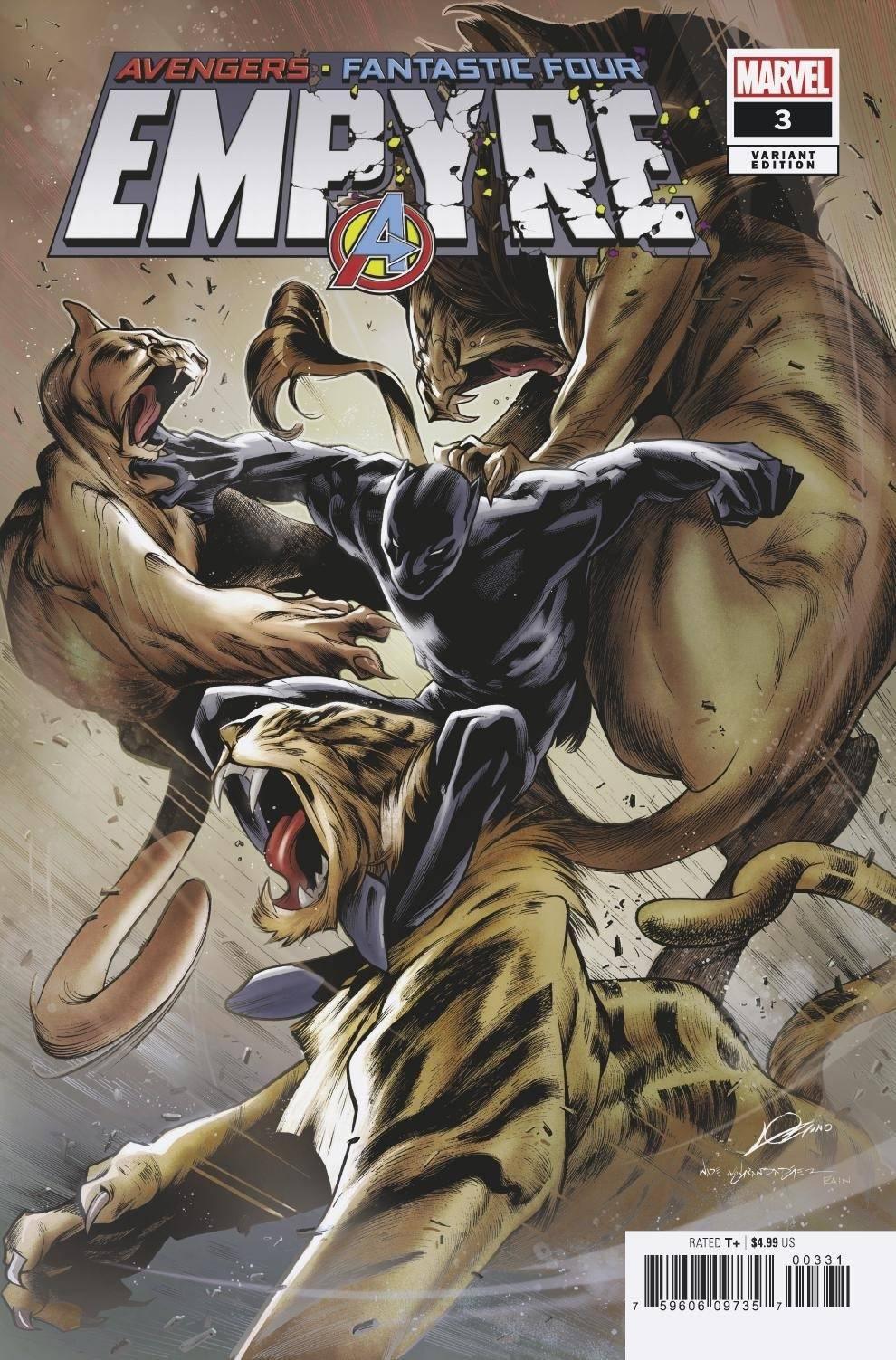 EMPYRE #3 LOZANO AVENGER VAR - Kings Comics