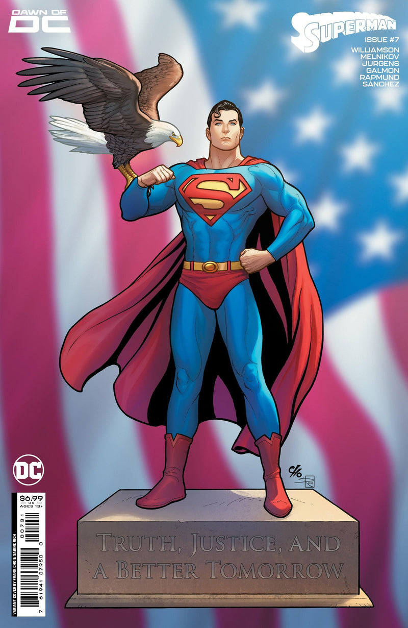 SUPERMAN VOL 7 (2023) #7 CVR C FRANK CHO CARD STOCK VAR (#850)