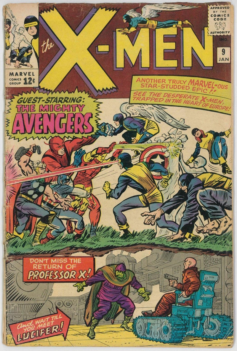 UNCANNY X-MEN (1963) #9 (GD/VG)