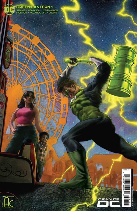 GREEN LANTERN (2023) #1 CVR F INC 1:50 ARIEL COLON CARD STOCK VAR