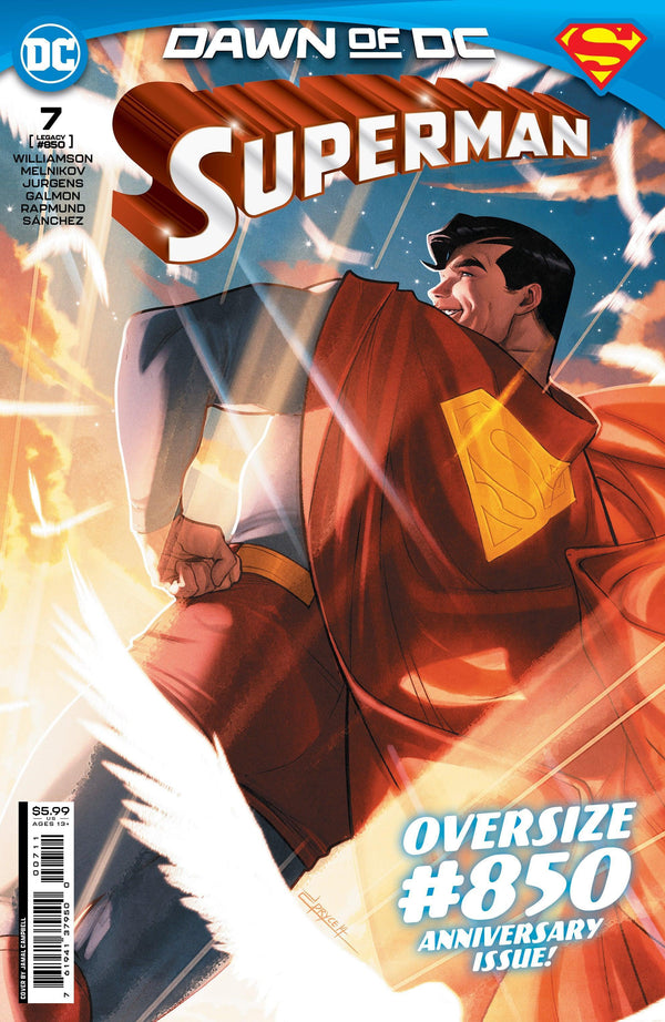 SUPERMAN VOL 7 (2023) #7 CVR A JAMAL CAMPBELL (#850)