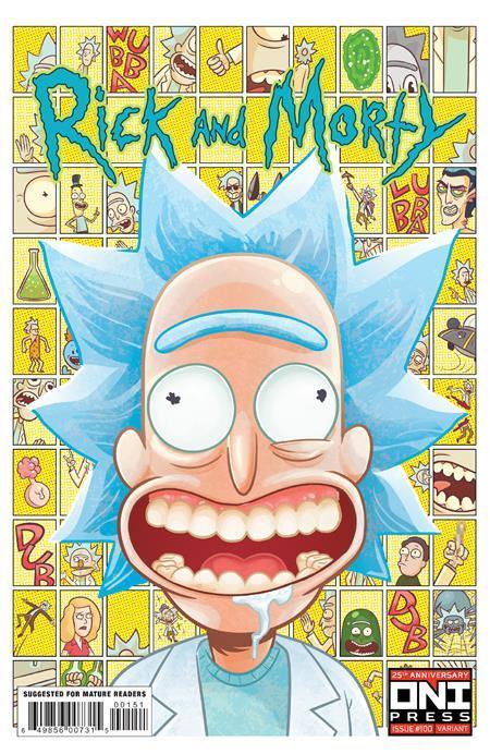 RICK AND MORTY #100 CVR E FRED STRESING VAR