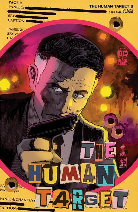 HUMAN TARGET VOL 4 #9 CVR C INC 1:25 FRANCESCO FRANCAVILLA VAR - Kings Comics