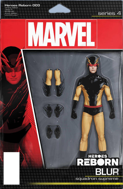 HEROES REBORN #3 CHRISTOPHER ACTION FIGURE VAR