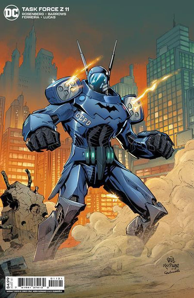 TASK FORCE Z #11 CVR B ROGER CRUZ CARD STOCK VAR
