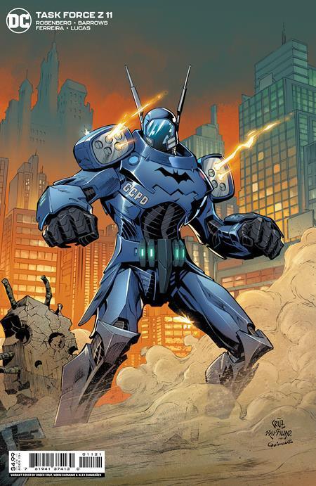 TASK FORCE Z #11 CVR B ROGER CRUZ CARD STOCK VAR