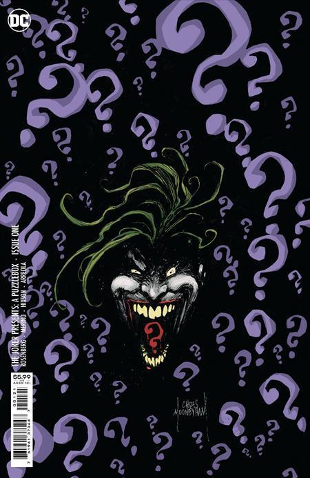 JOKER PRESENTS A PUZZLEBOX #1 CVR C CHRISTOPHER MOONEYHAM CARD STOCK VAR - Kings Comics