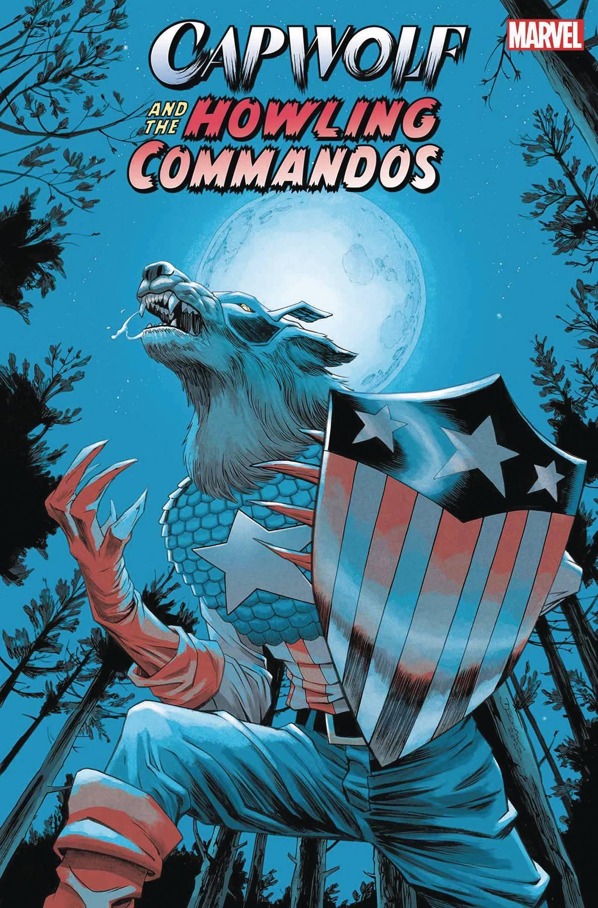 CAPWOLF HOWLING COMMANDOS (2023) #1 25 COPY INCV DECLAN SHALVEY VAR - Kings Comics