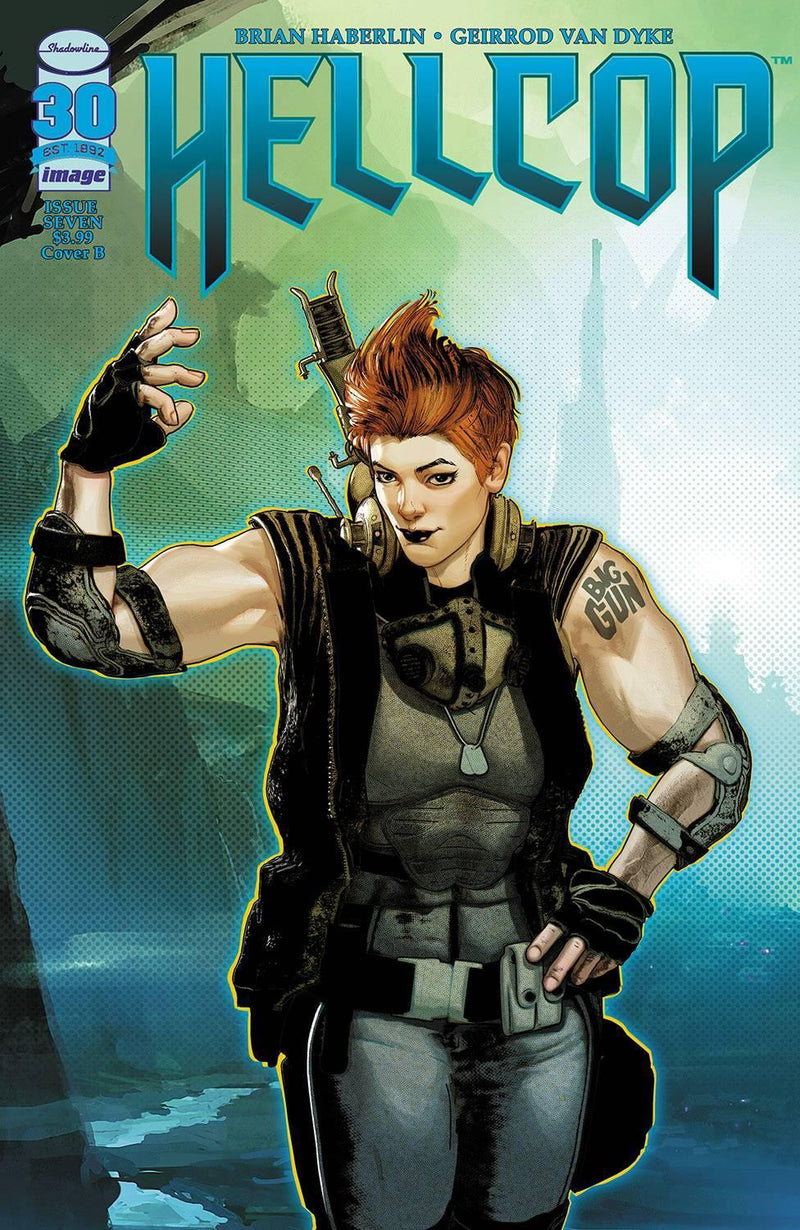 HELLCOP VOL 2 #7 CVR B HABERLIN & VAN DYKE