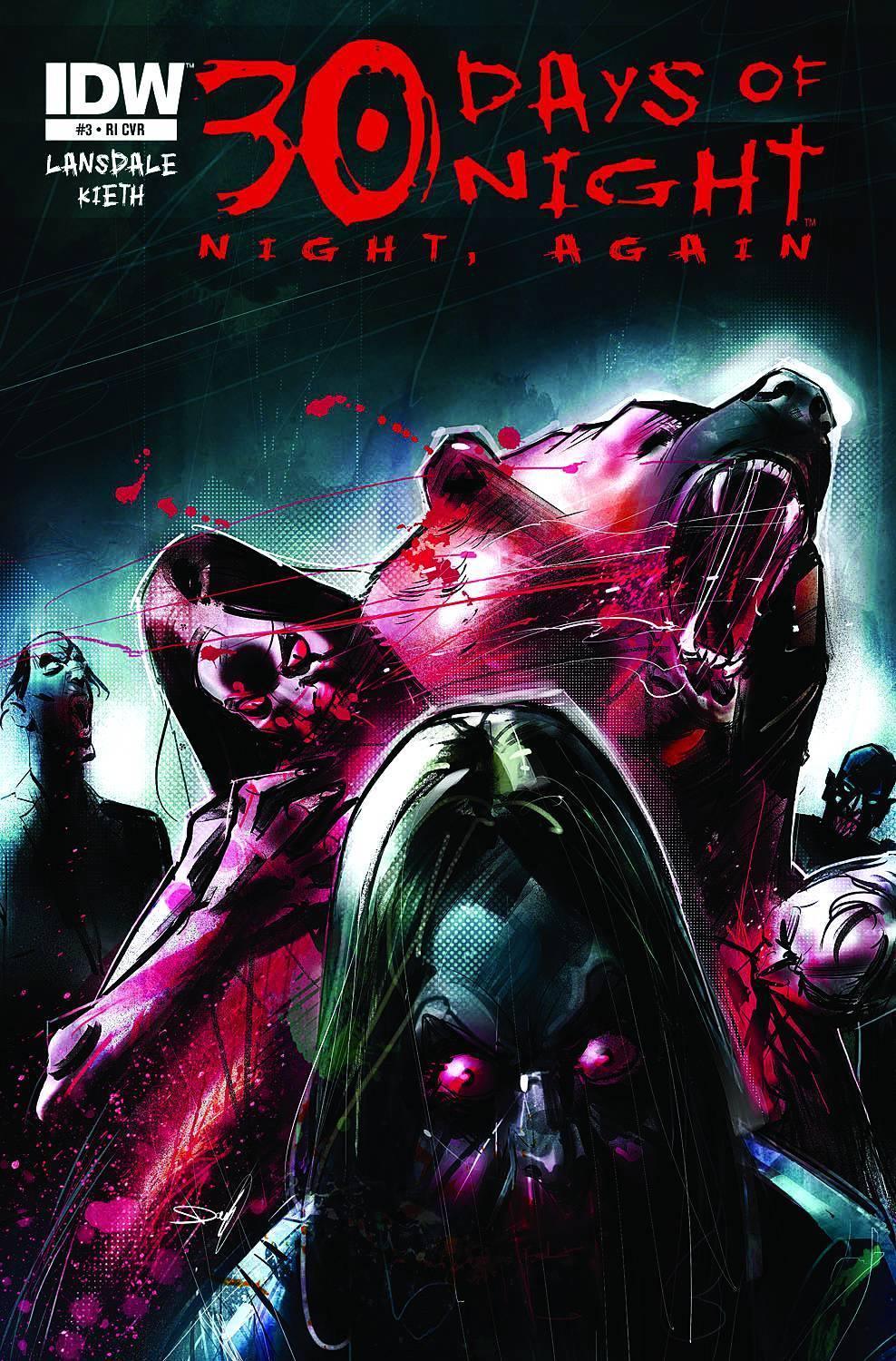 30 DAYS OF NIGHT NIGHT AGAIN #3 10 COPY INCV - Kings Comics