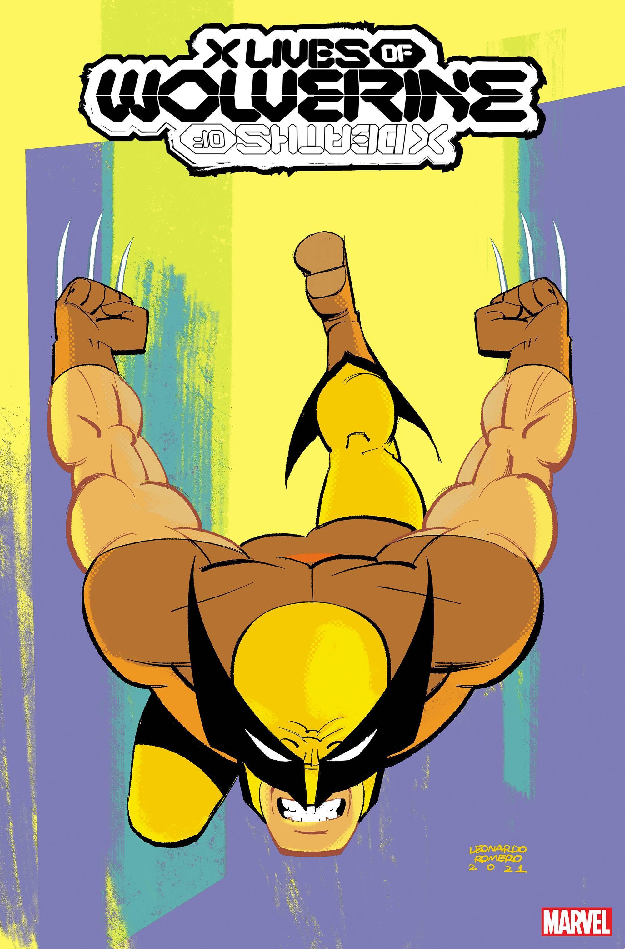 X LIVES OF WOLVERINE #3 1:25 ROMERO ANIMATION STYLE VAR - Kings Comics