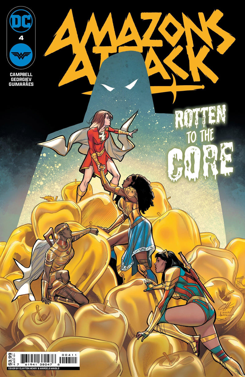 AMAZONS ATTACK VOL 2 (2023) #4 CVR A CLAYTON HENRY