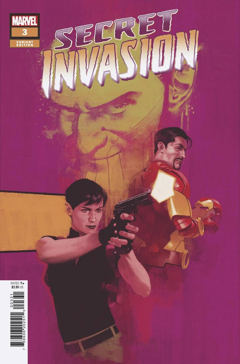 SECRET INVASION VOL 2 (2022) #3 ASPINALL VAR
