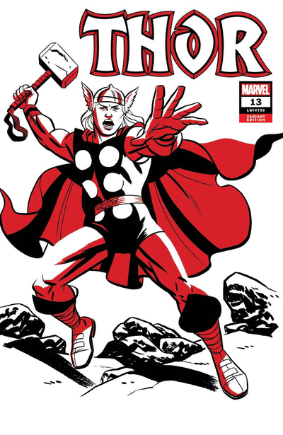 THOR VOL 6 (2020) #13 MICHAEL CHO THOR TWO TONE VAR