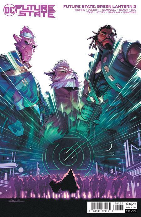FUTURE STATE GREEN LANTERN (2021) #2 CVR B JAMAL CAMPBELL CARD STOCK V