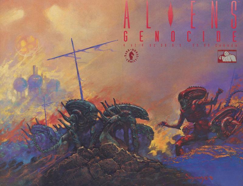 ALIENS GENOCIDE (1991) - SET OF FOUR - Kings Comics