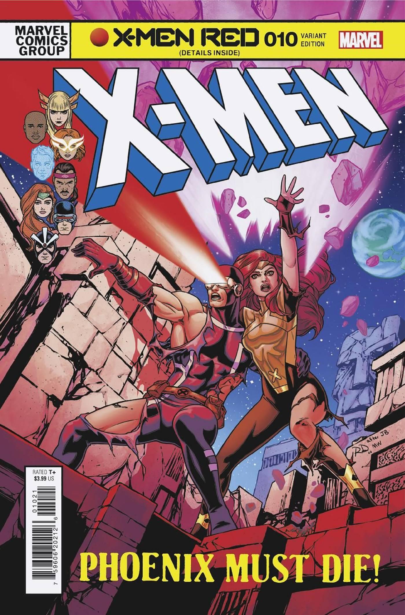 X-MEN RED VOL 2 (2022) #10 DAUTERMAN CLASSIC HOMAGE VAR - Kings Comics