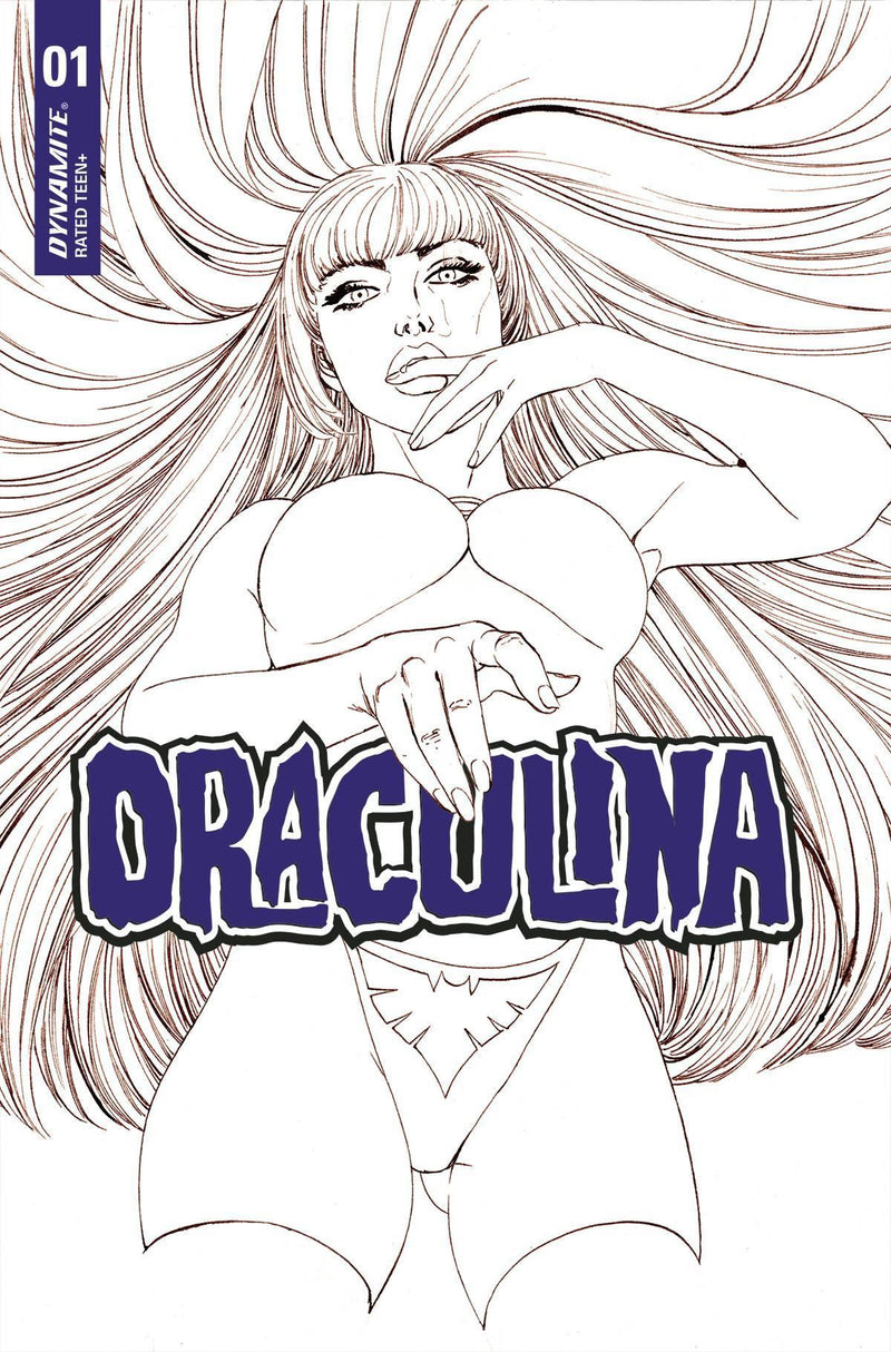 DRACULINA #1 CVR I 25 COPY INCV MARCH B&W