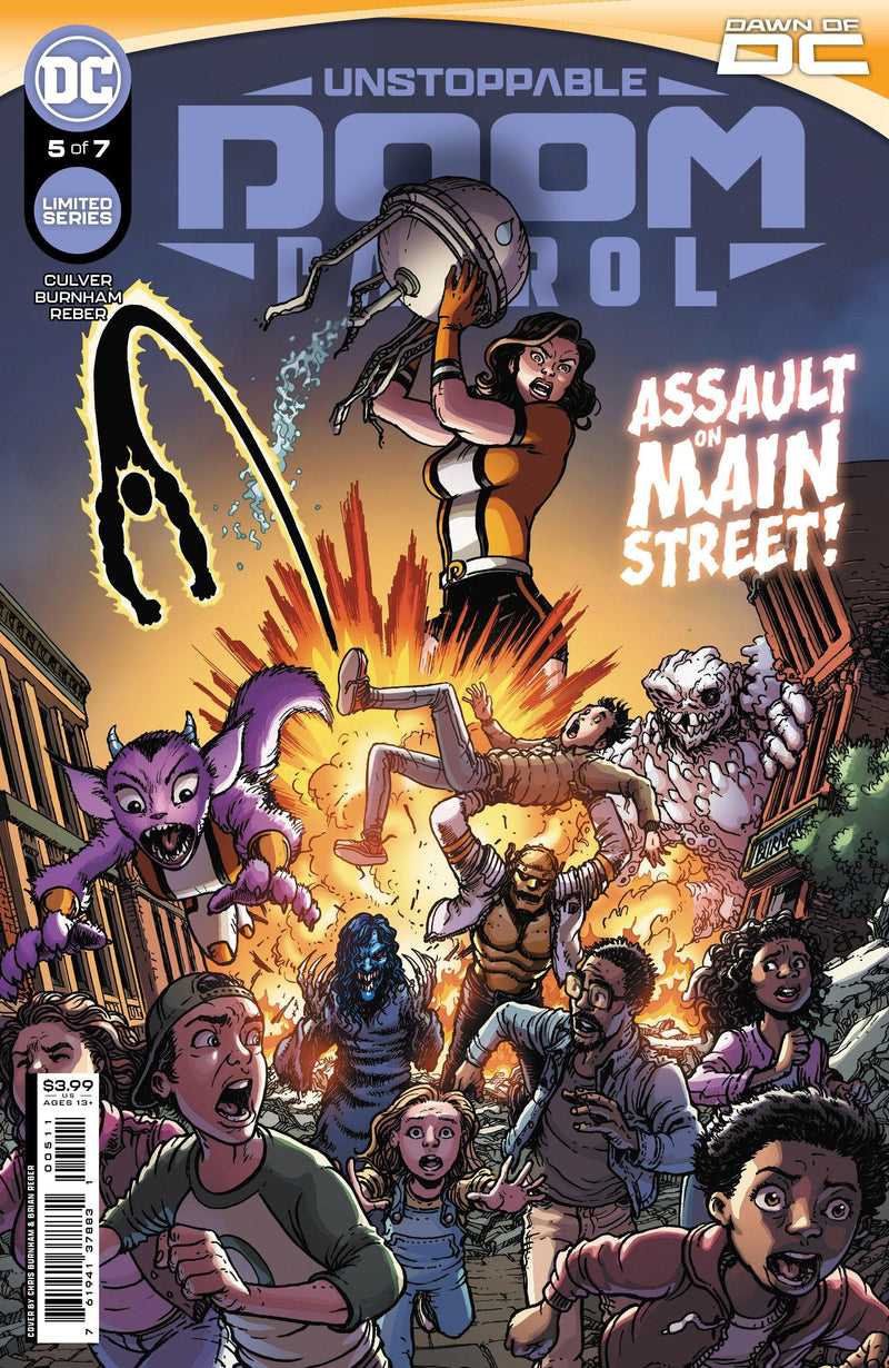 UNSTOPPABLE DOOM PATROL (2023) #5 CVR A CHRIS BURNHAM