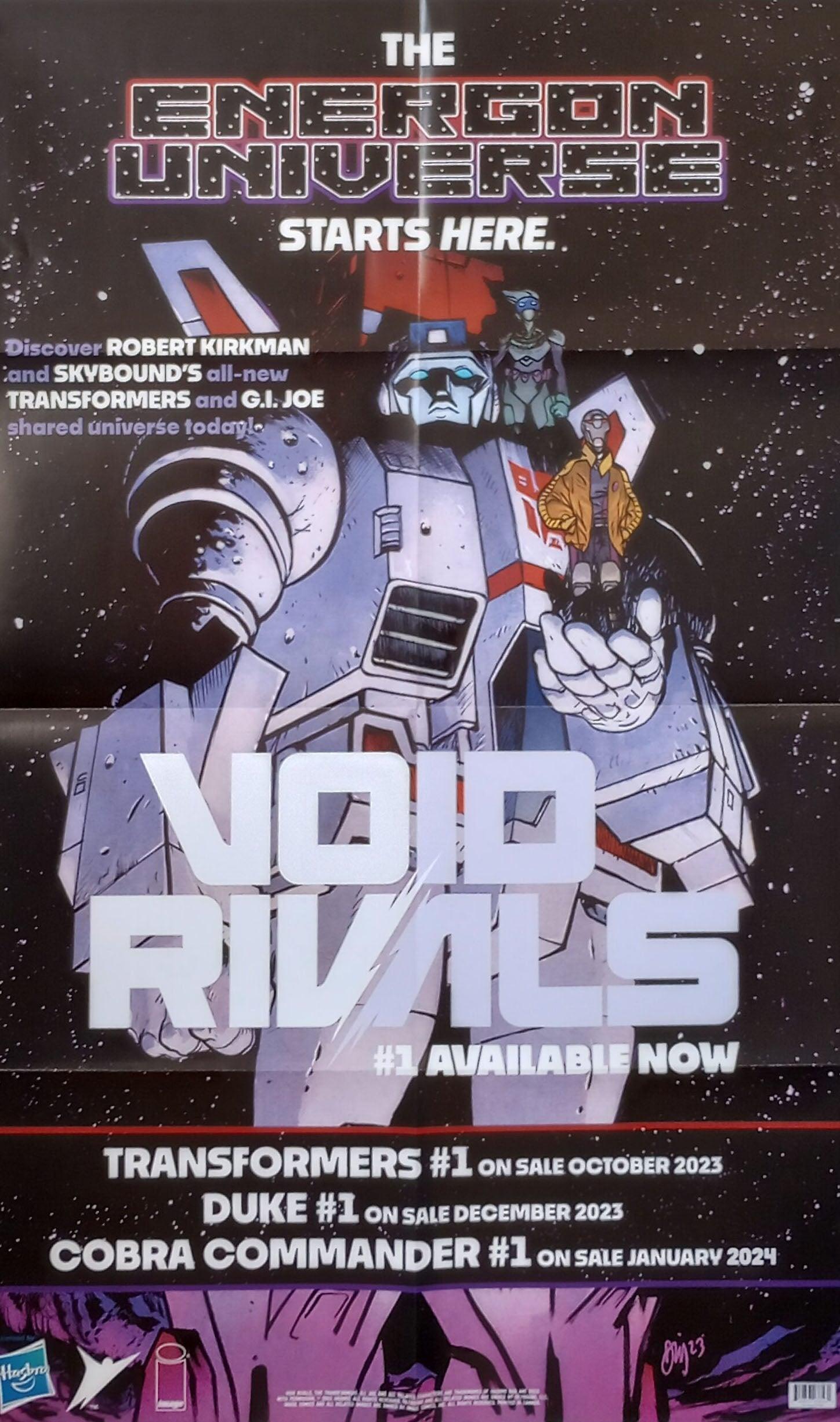 VOID RIVALS FOLDED PROMO POSTER - Kings Comics